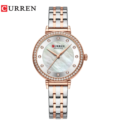 DOUCEUR Ladies Steel Watch I 5514818 featuring an elegant dial and steel wristband, showcasing its stylish design and precision.