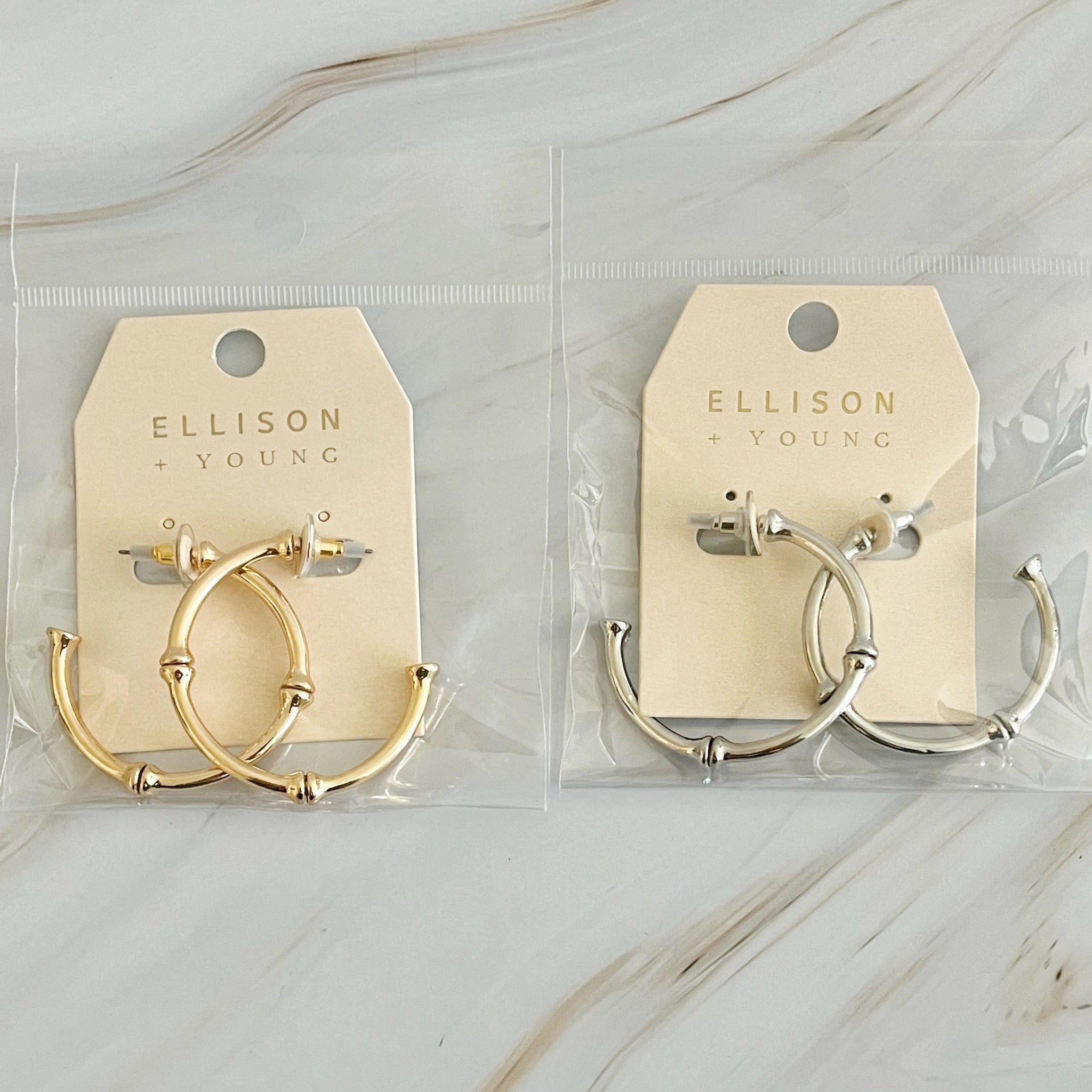 Golden Elegance Hoop Earrings showcasing a classic design with a modern twist, featuring a polished gold finish.