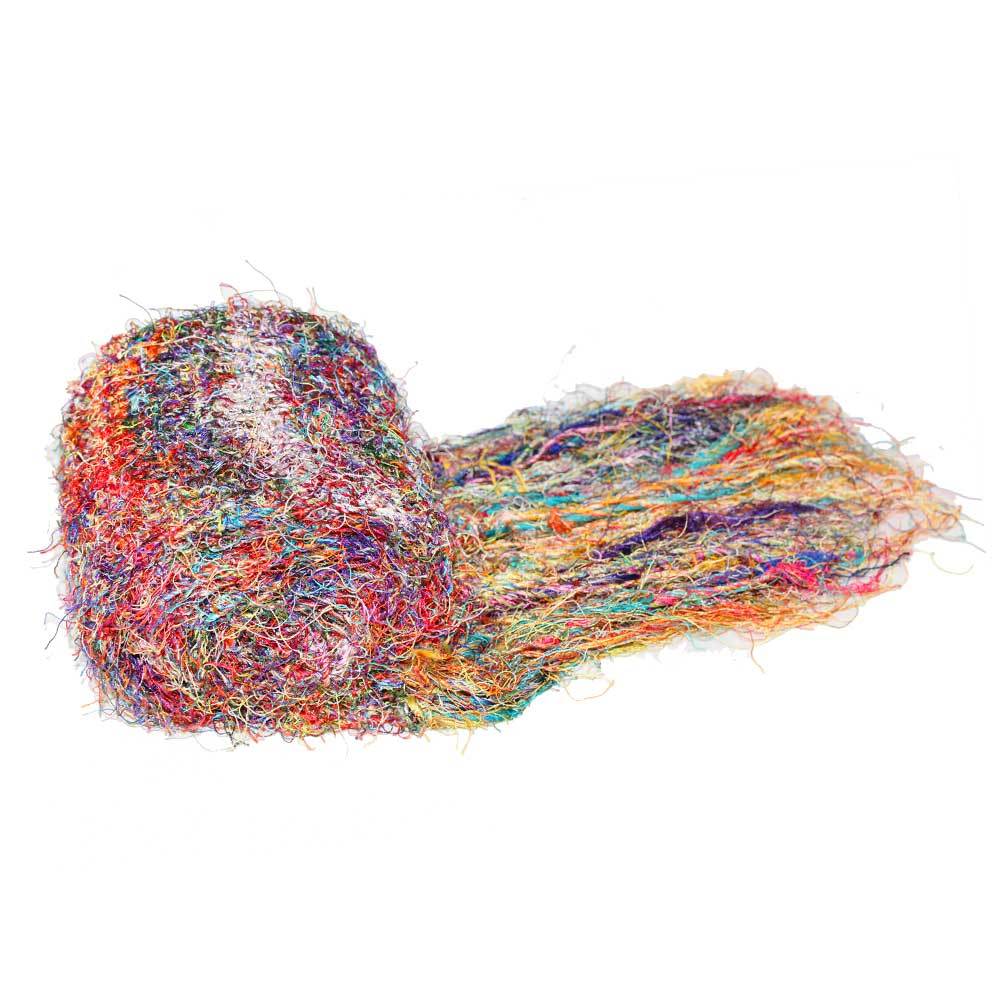 A beautifully handwoven fashion stole made from hemp and wool, featuring elegant tassels and a versatile design suitable for various occasions.