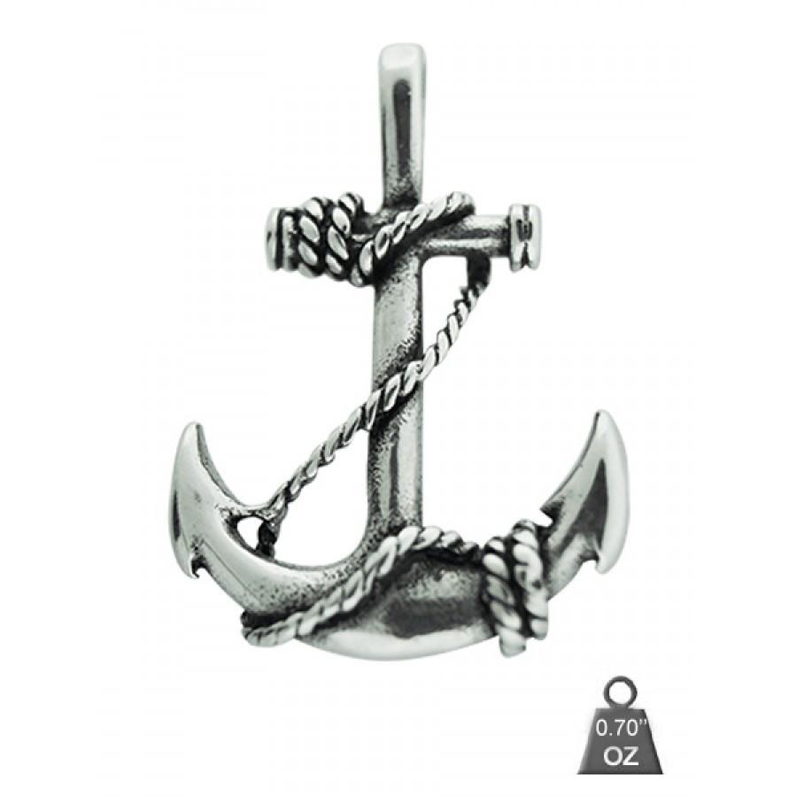 A high-quality stainless steel pendant with a sleek design, showcasing its polished finish and lightweight structure.