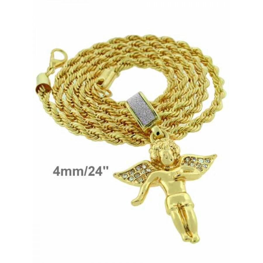 A stylish Hip Hop Chain featuring a unique charm, perfect for layering and enhancing any outfit.