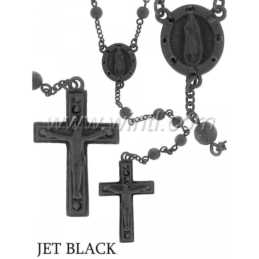 Hip Hop Classic Rosary featuring stylish beads and a modern design, perfect for fashion and faith.