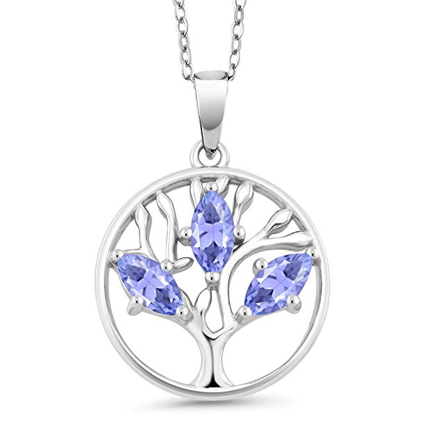 Iridescent Tree of Life Amethyst Crystal Disc Pendant Necklace featuring 14K gold plating and a stunning purple amethyst crystal.
