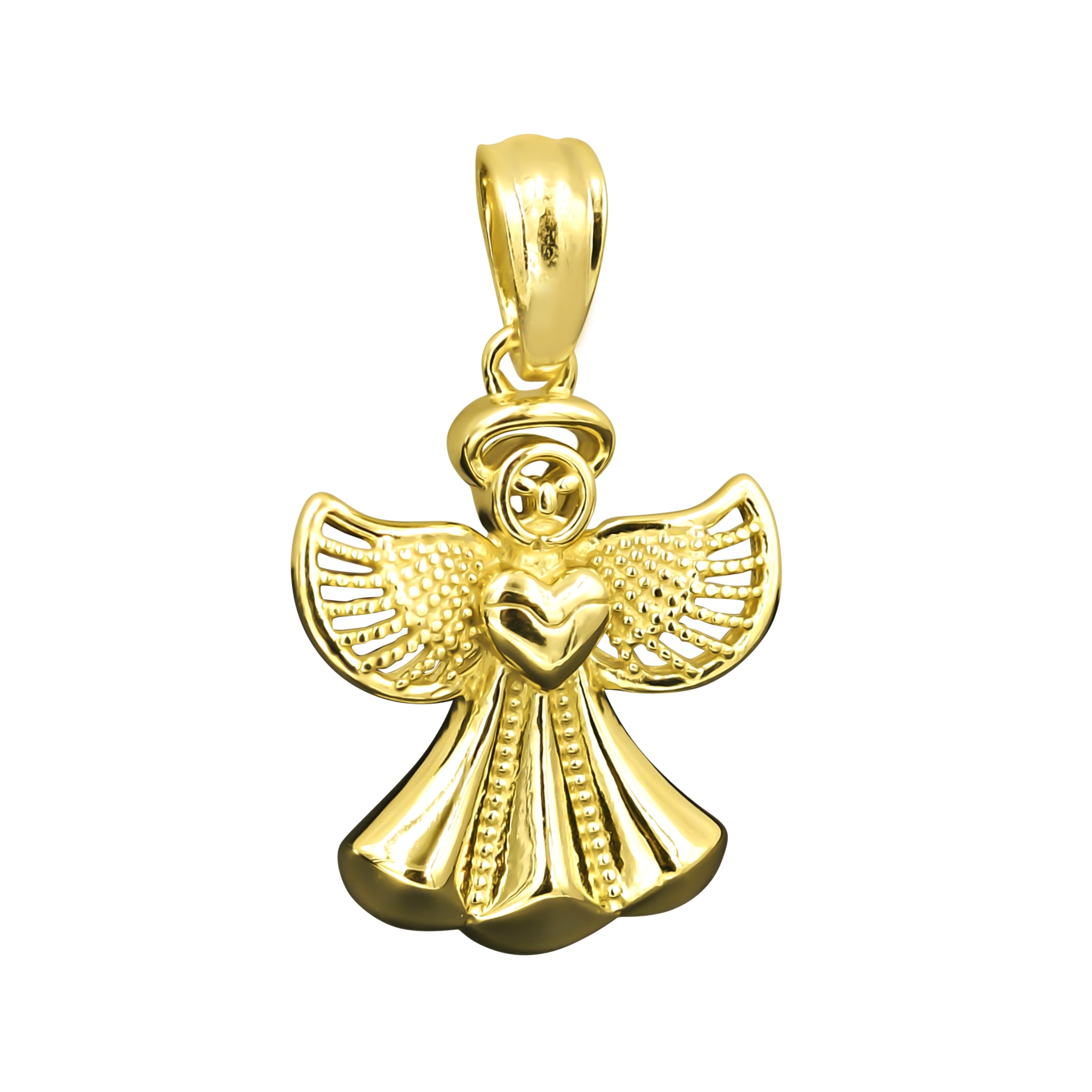 LAETUS Sterling Silver Pendant featuring a sleek design, 45 MM length, and 8 MM width, crafted from high-quality 925 sterling silver.