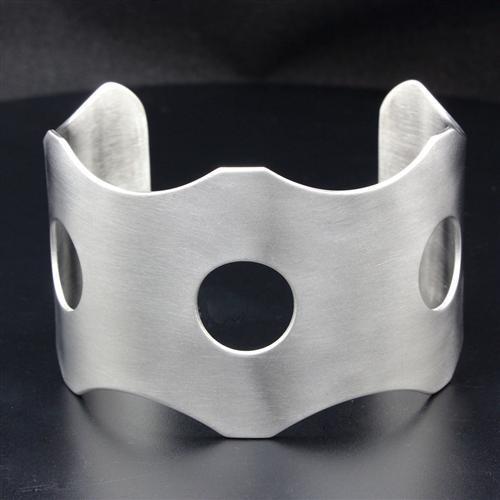 Main LO1949 - High polished (no plating) Stainless Steel Bangle with No image