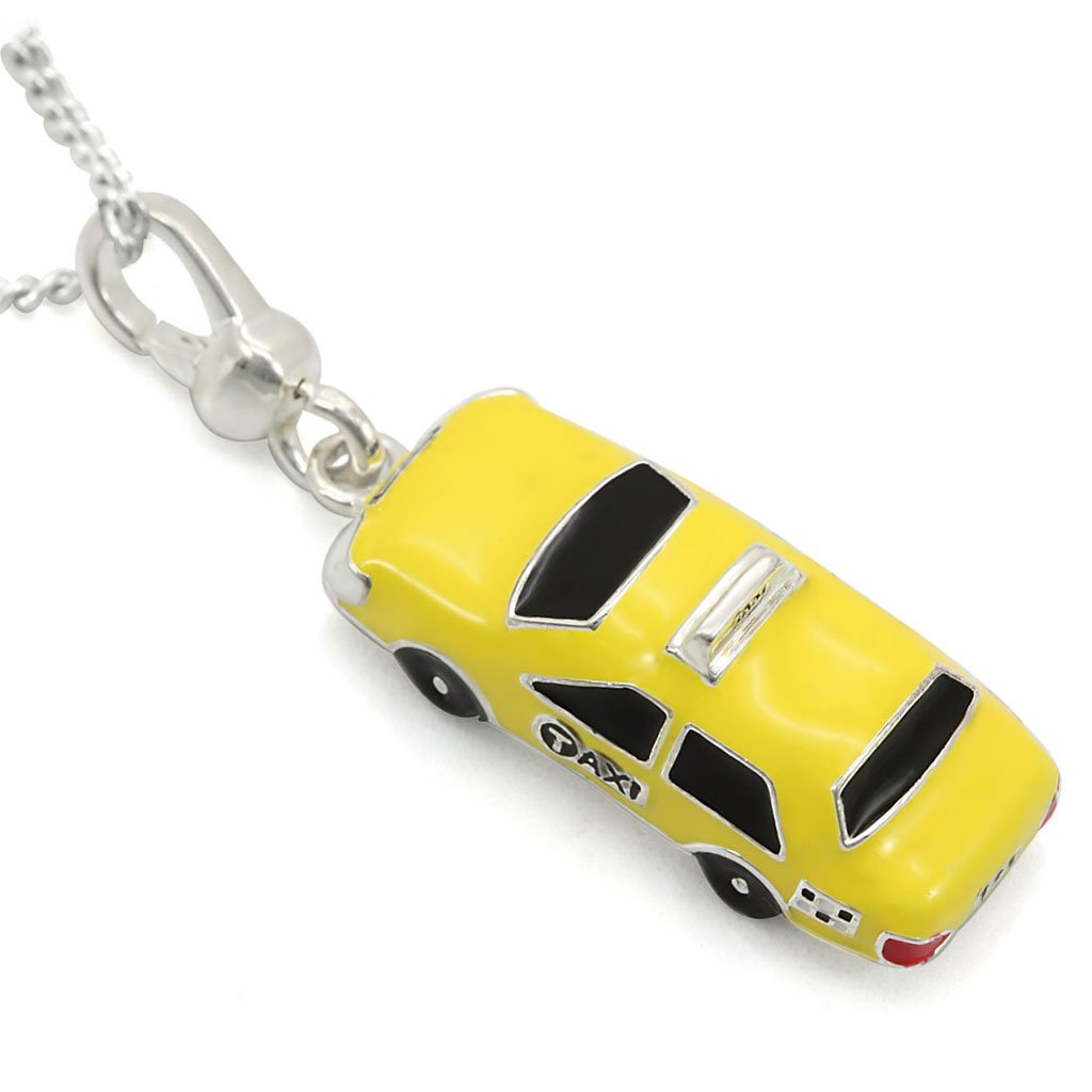 LOS429 Silver 925 Sterling Silver Chain Pendant, minimalist design without stone, showcasing elegant craftsmanship.