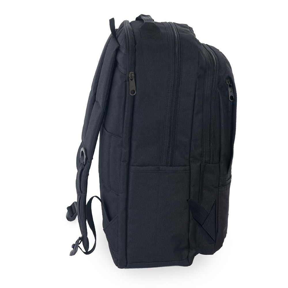 Luggage Laptop Backpack featuring multiple compartments, padded laptop sleeve, and ergonomic design for comfort during travel.