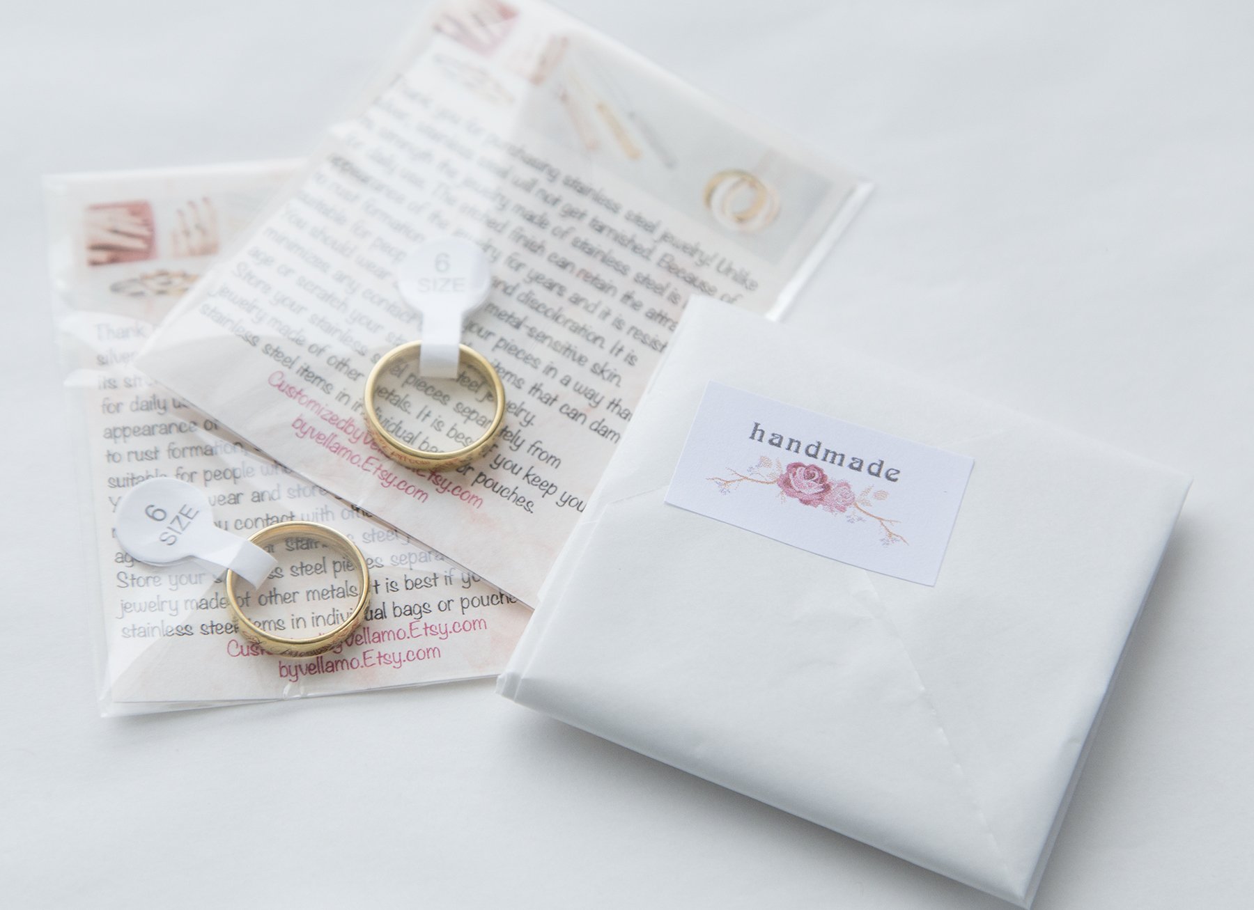 Matthew 28:20 Ring in gold finish, engraved with 'Behold, I am with you always', showcasing its delicate design and scripture significance.