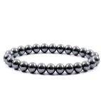 OBSCURUS Steel Bracelet featuring a unique beaded design with a seamless polished finish, perfect for trendsetters.