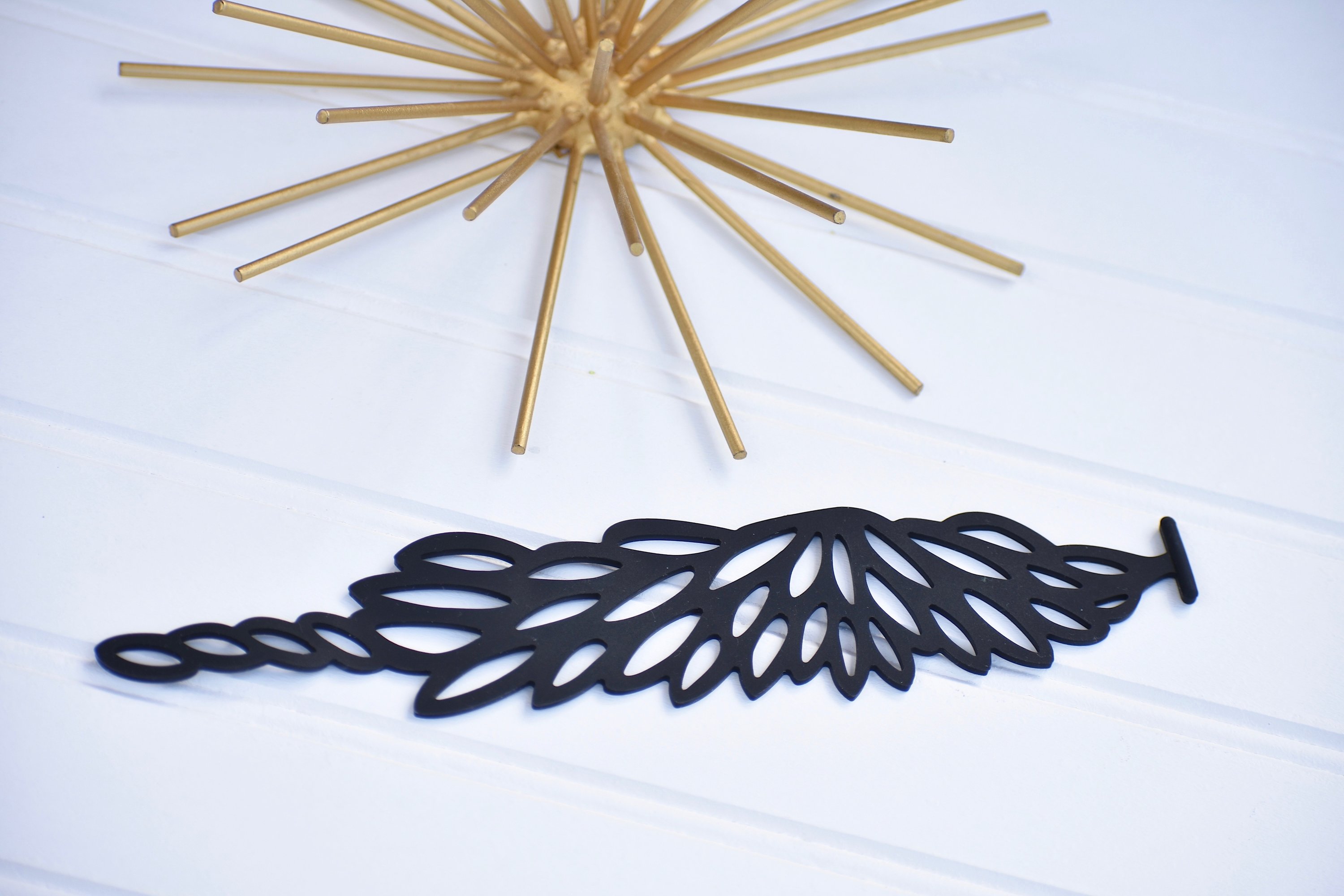 A stylish Radiant Bracelet displayed elegantly, showcasing its lightweight and flexible design, perfect for any occasion.