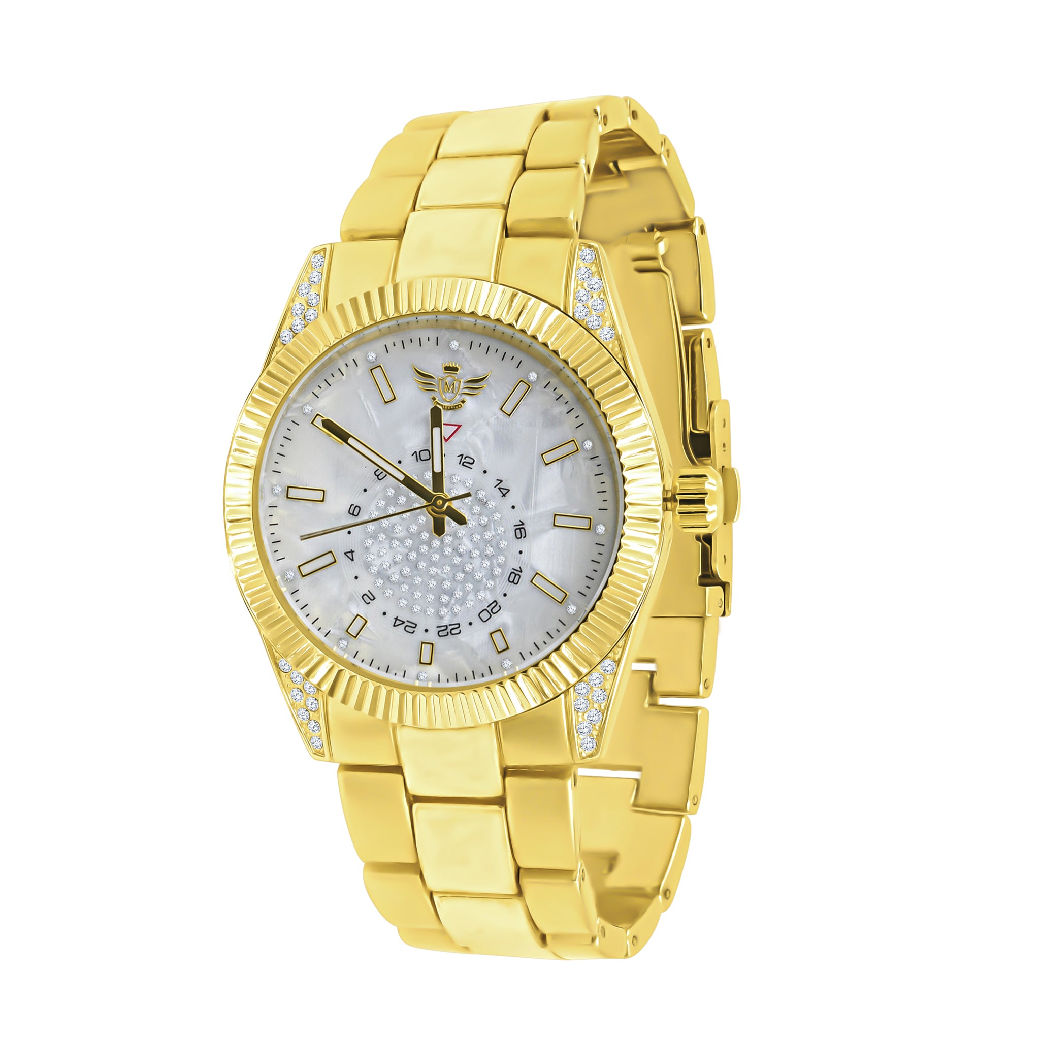 RIDER HIP HOP WATCH I 5630469 featuring a luminous metal band and prominent hour markers, perfect for urban style.