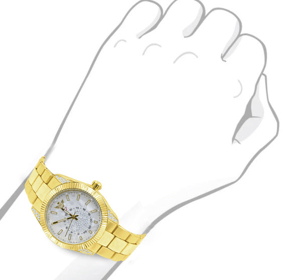 RIDER HIP HOP WATCH I 5630469 featuring a luminous metal band and prominent hour markers, perfect for urban style.