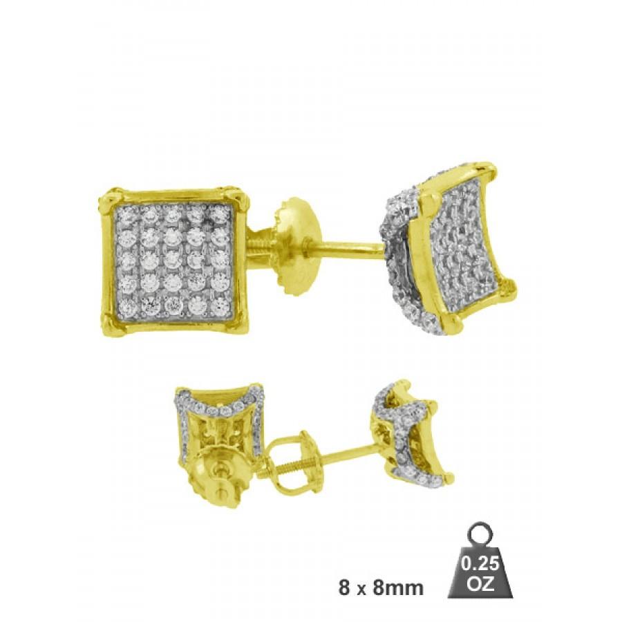 Elegant screw back earrings featuring a secure design and lightweight construction, perfect for everyday wear.