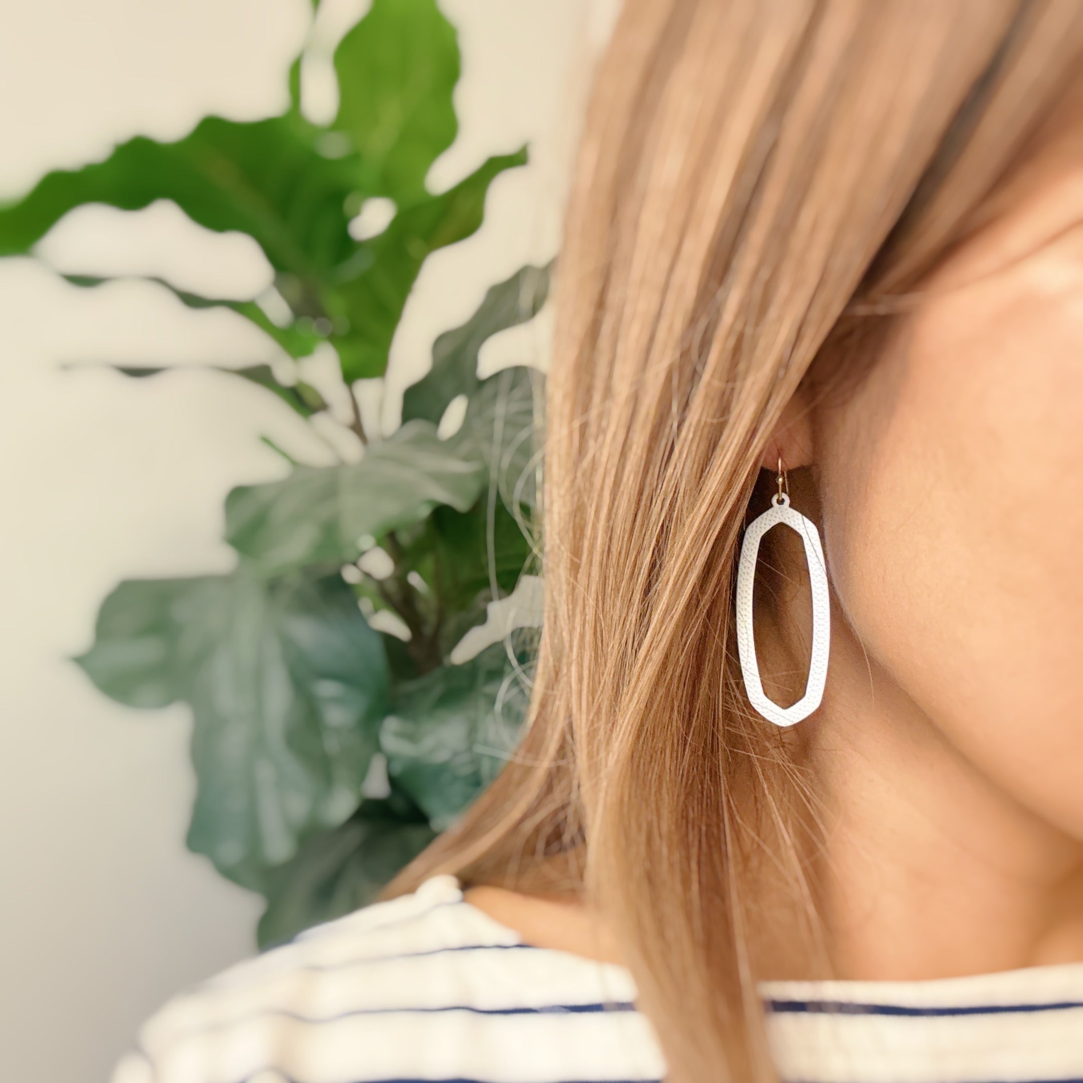Colorful Shape Of Game Earrings with a minimalist design, perfect for sports fans.