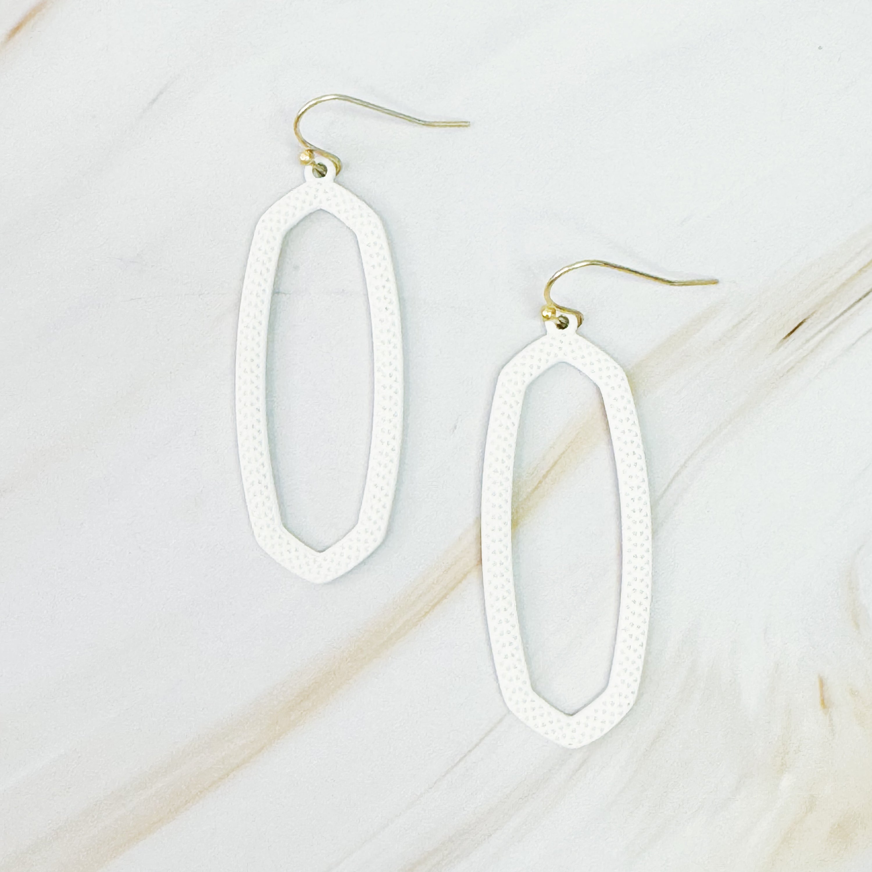 Colorful Shape Of Game Earrings with a minimalist design, perfect for sports fans.