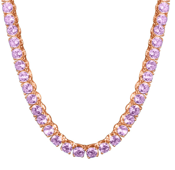 SPARKLE 925 Silver Tennis Chain featuring 3mm cubic zirconia stones, elegantly designed for versatile wear.