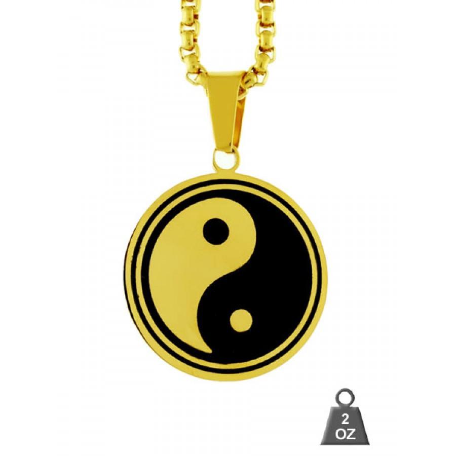 A sleek stainless steel chain with a customizable charm, showcasing its elegant design and lightweight nature.