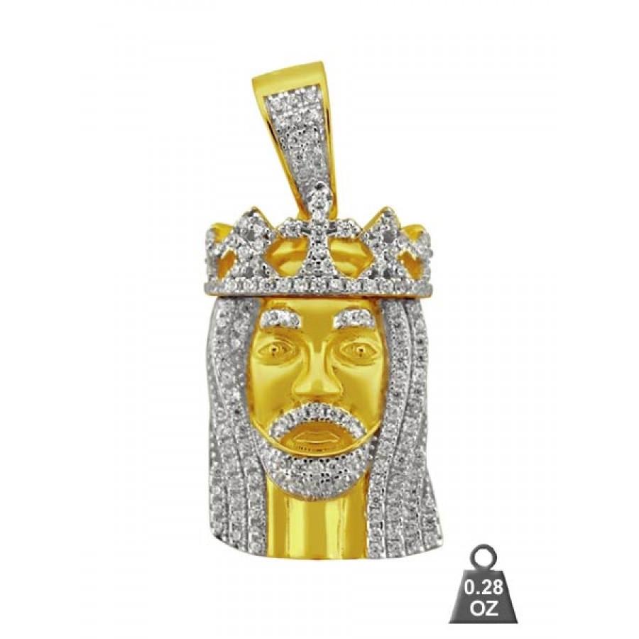 Stylish sterling silver pendant designed for men, showcasing a modern and elegant design.