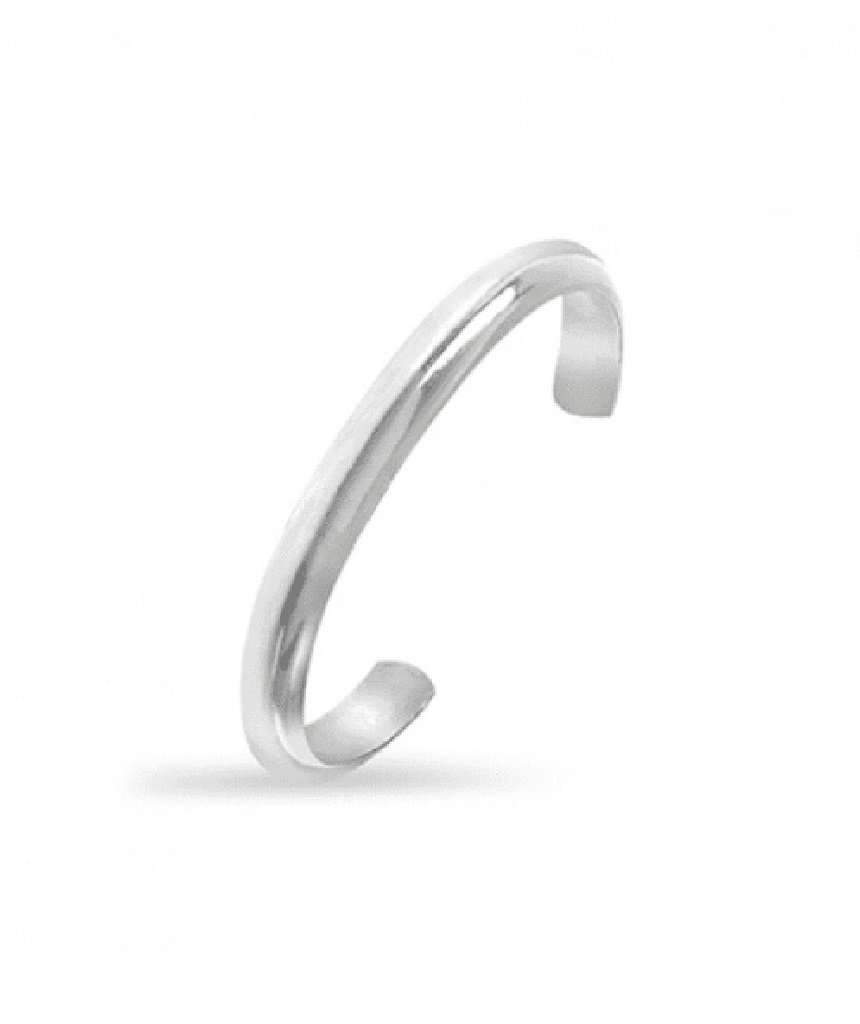 Sterling Silver Plain Fake Hoop, a stylish and hypoallergenic ear accessory, available in silver, gold, and black.