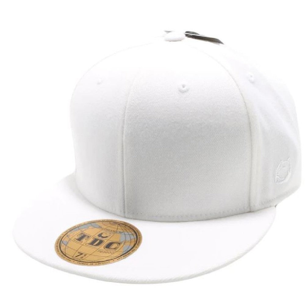 A pack of six TDC Pit Bull On-Field Wool Blend Flat Fitted Hats showcasing their stylish design and premium fabric.