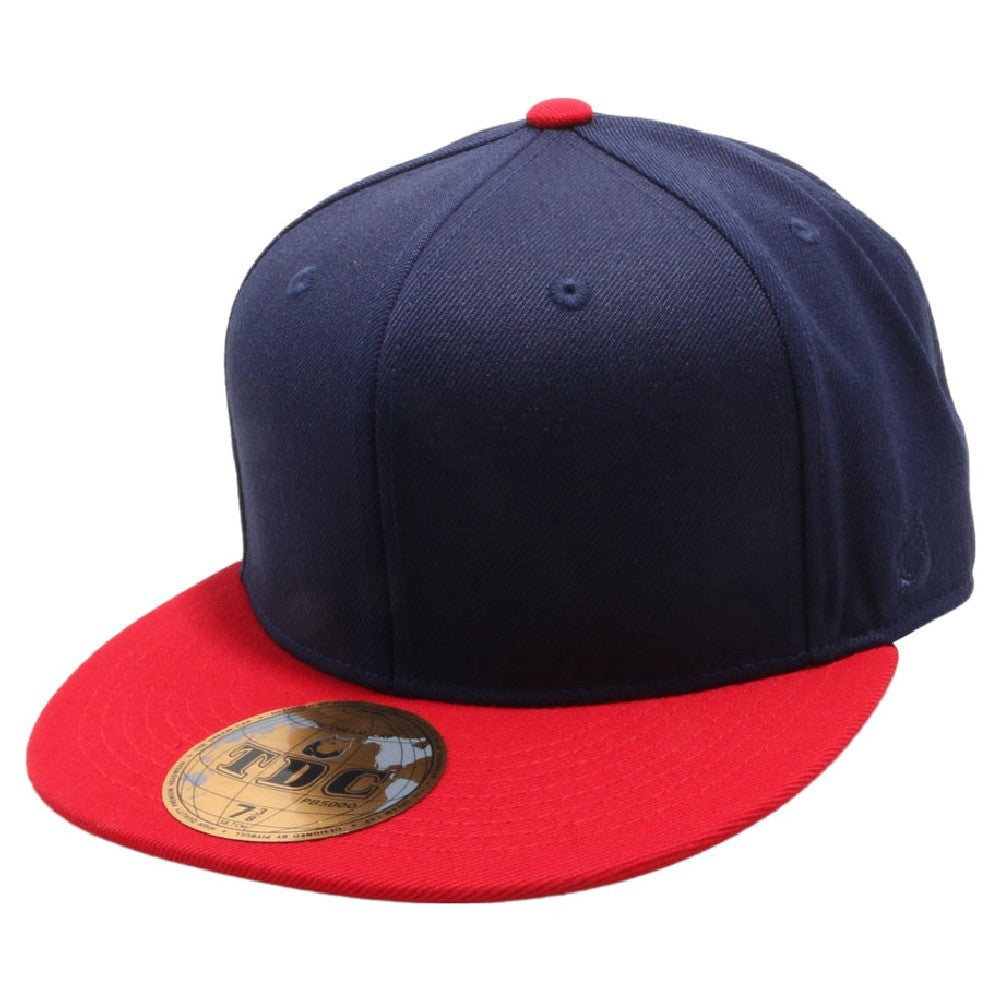 A pack of six TDC Pit Bull On-Field Wool Blend Flat Fitted Hats showcasing their stylish design and premium fabric.