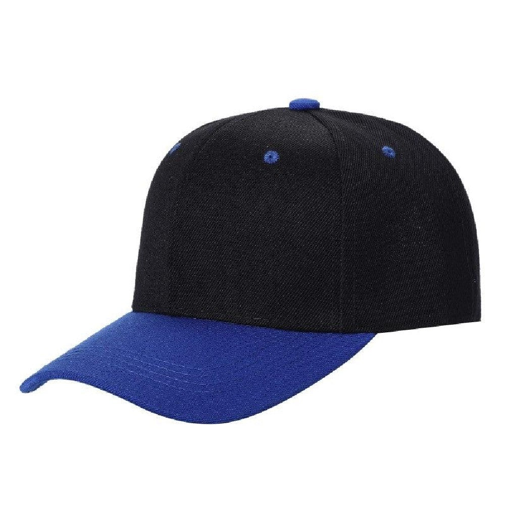 A pack of 6 VELCRO 2TONE baseball caps featuring a structured crown and adjustable Velcro closure, showcasing a stylish two-tone design.