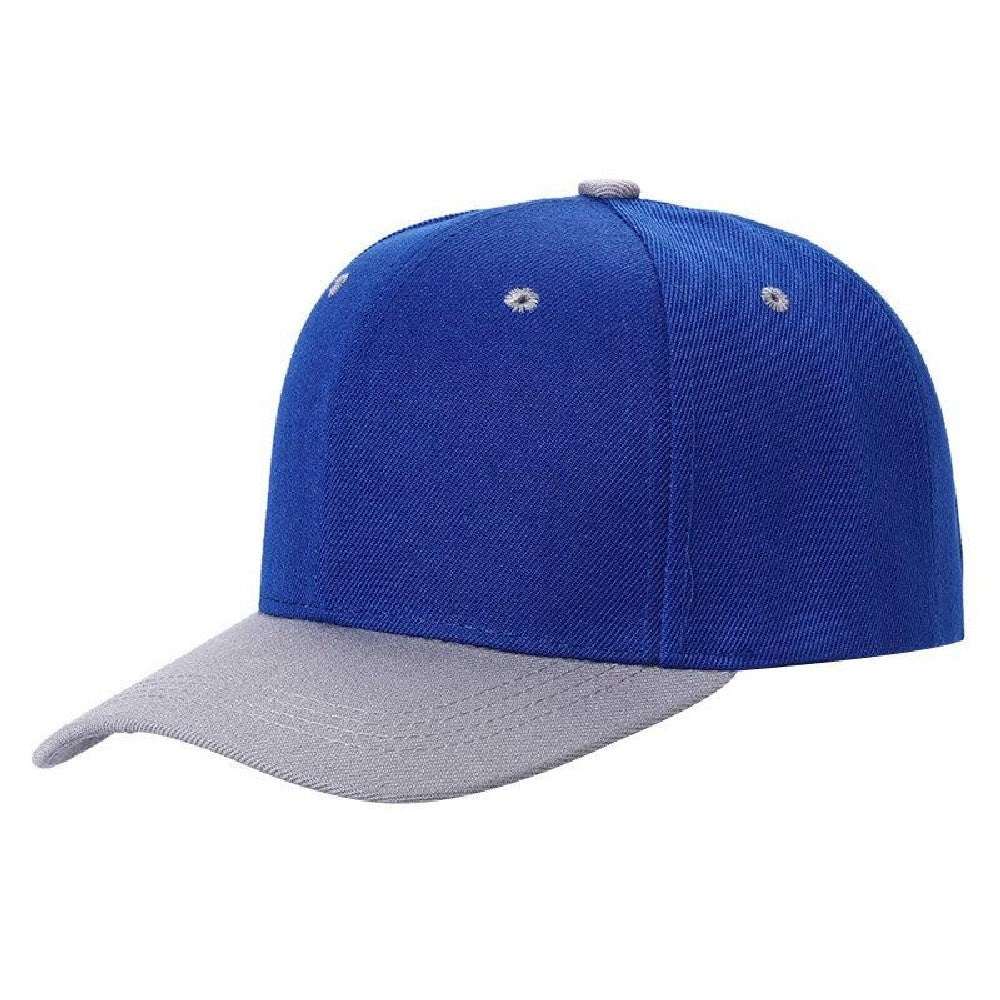 A pack of 6 VELCRO 2TONE baseball caps featuring a structured crown and adjustable Velcro closure, showcasing a stylish two-tone design.