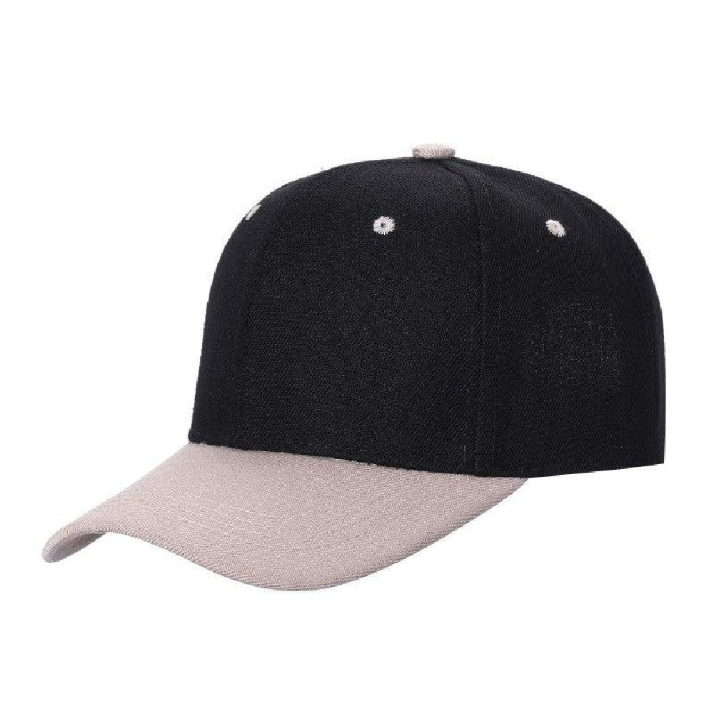 A pack of 6 VELCRO 2TONE baseball caps featuring a structured crown and adjustable Velcro closure, showcasing a stylish two-tone design.