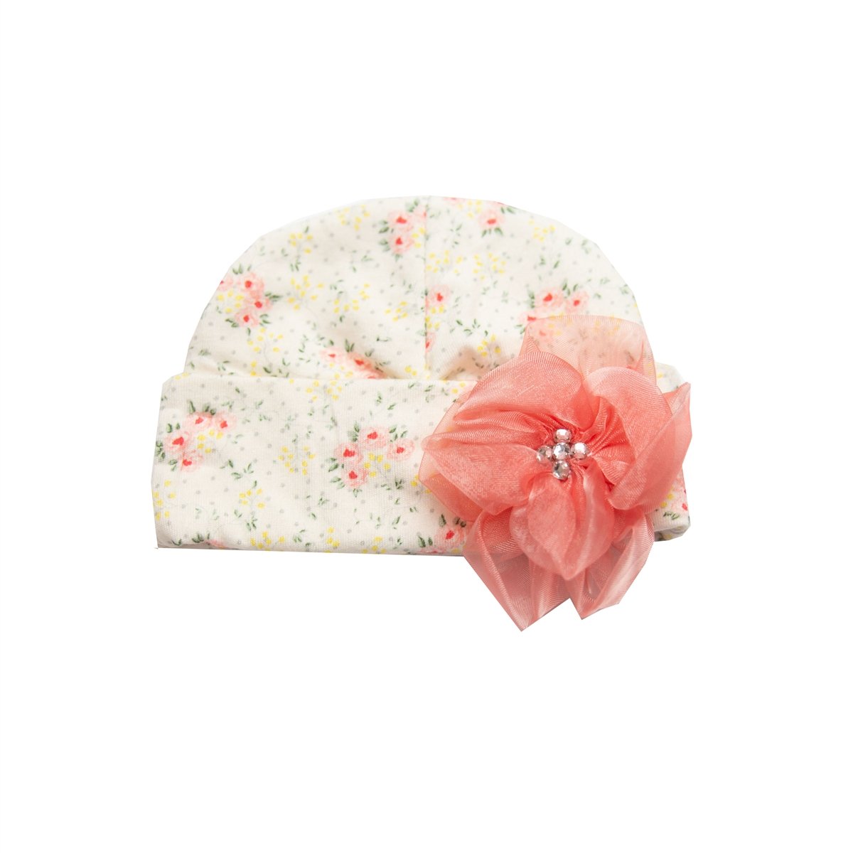 A stylish Hint Of Spring Matching Hat in vibrant colors, perfect for spring outings, showcasing its elegant design and comfortable fit.