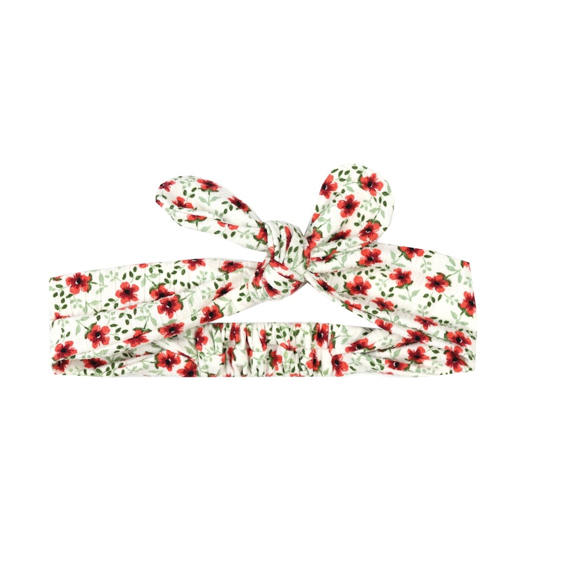 A festive Holly Jolly Headband featuring vibrant colors and holiday motifs, perfect for celebrating the season.