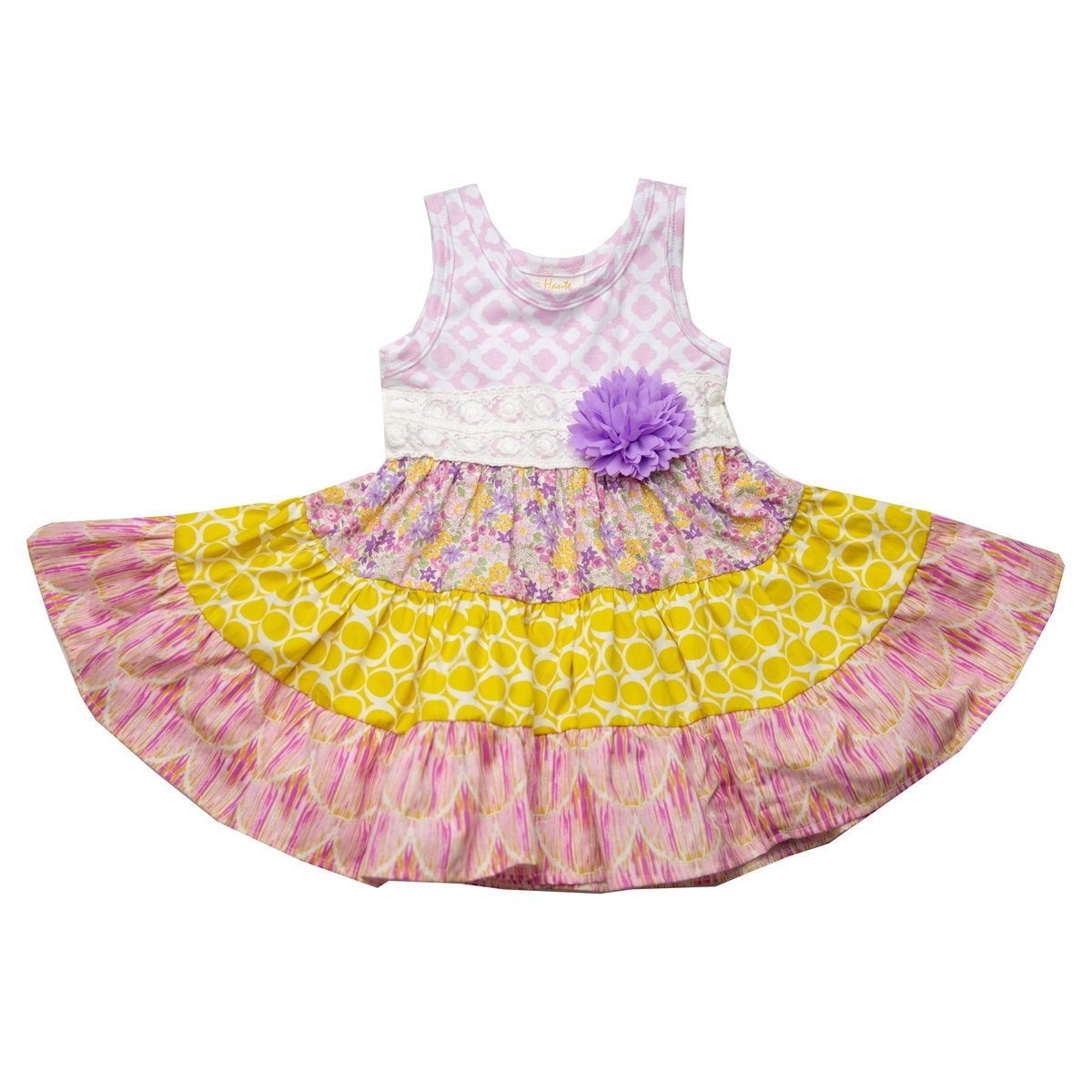 Lavender Haze Little Big Girls Dress featuring soft lavender fabric and stylish design, perfect for various occasions.