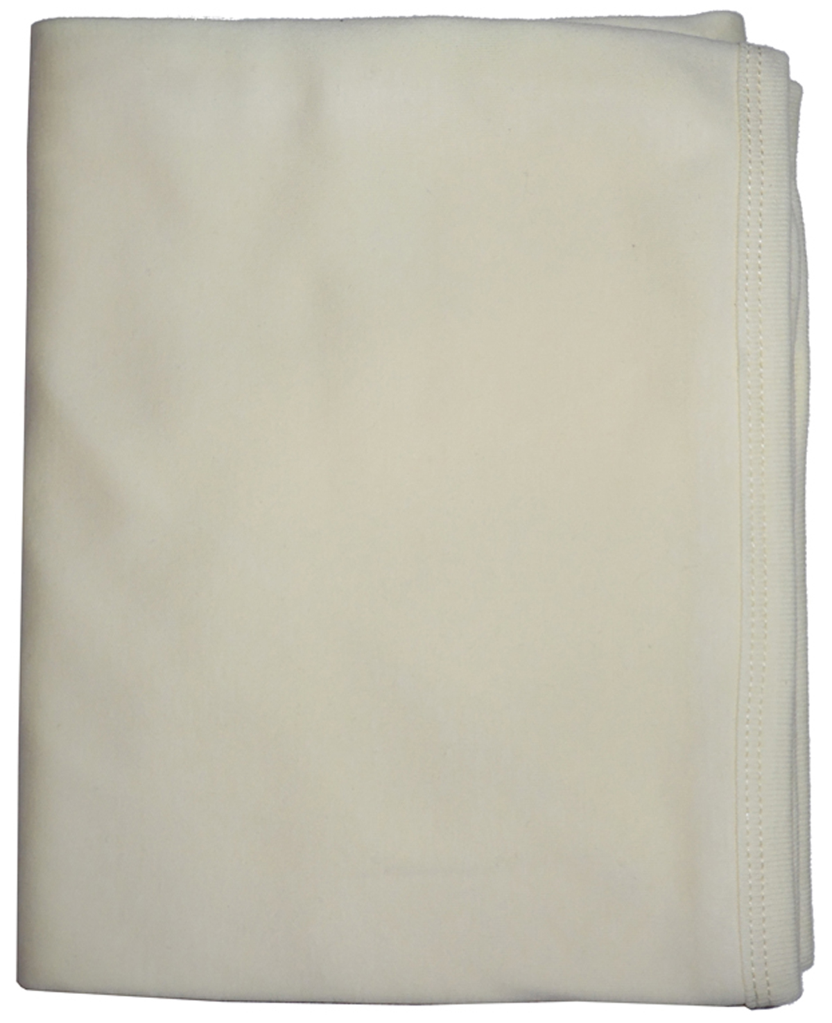 Bamini Yellow Flannel Receiving Blanket, soft cotton fabric, finished edges, perfect for babies, vibrant yellow color, 30 x 40 inches size.