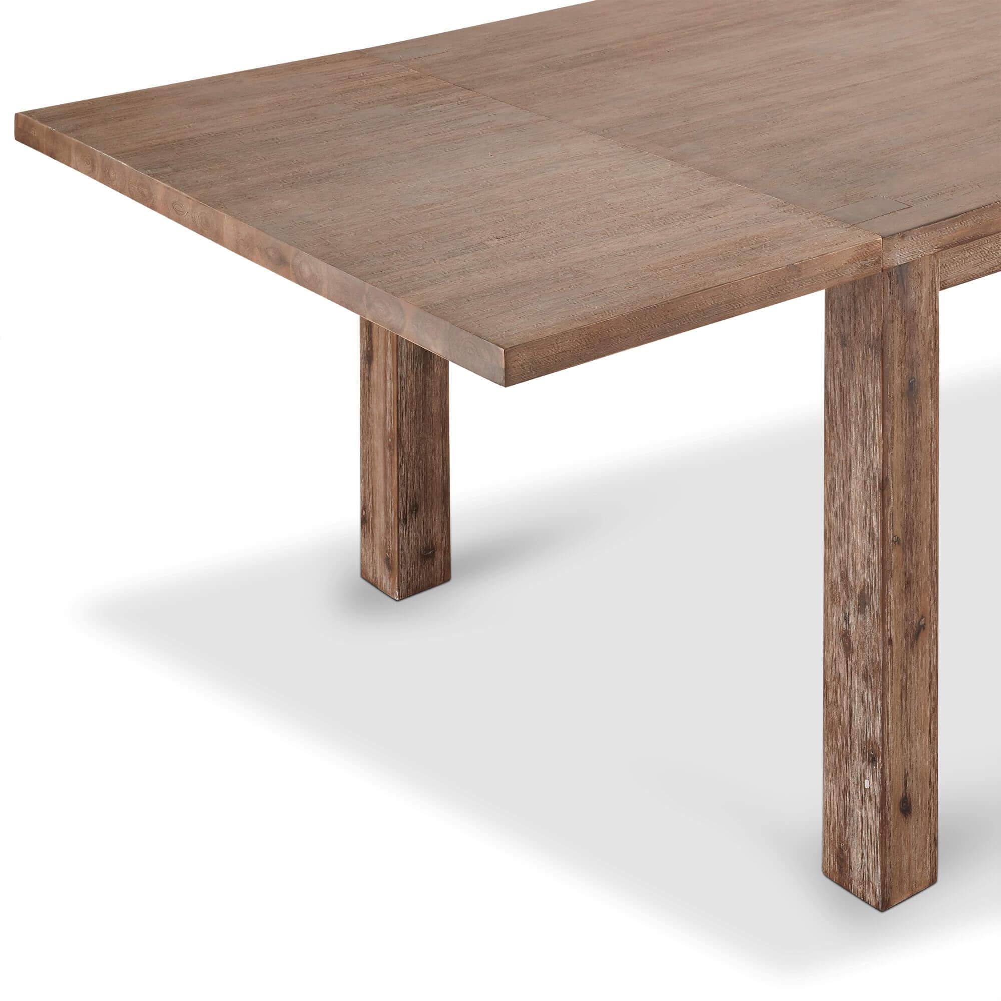 Rectangular Solid Acacia Extension Plate 90x50 cm Alaska, showcasing its elegant design and natural wood grain.