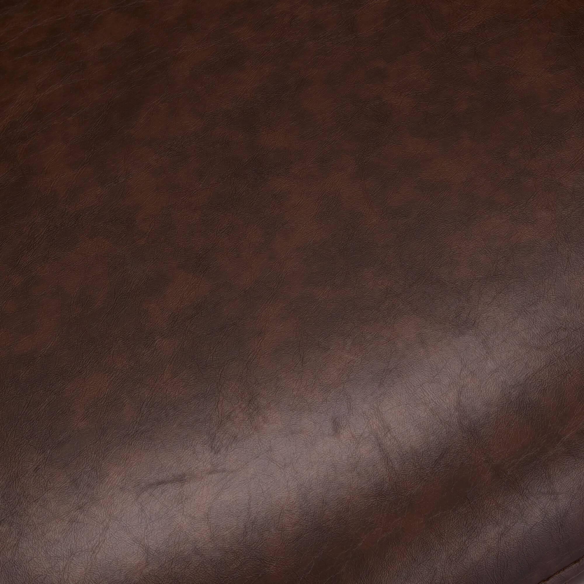 Set of 2 elegant dark brown dining chairs with swivel function and sturdy legs, perfect for vintage or industrial style interiors.