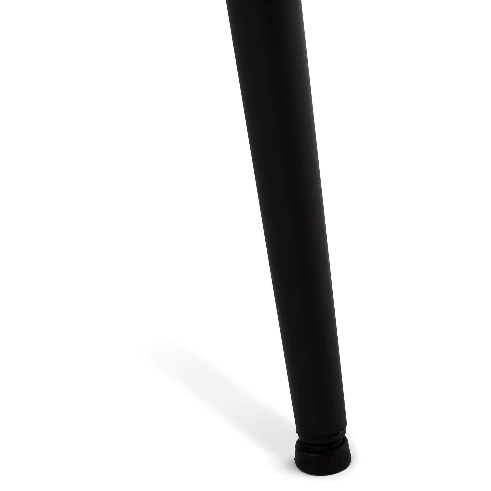 Set of 2 Dark Brown Dining Chairs Shiva with sculpted armrests and decorative diamond stitching, showcasing a luxurious faux leather finish.