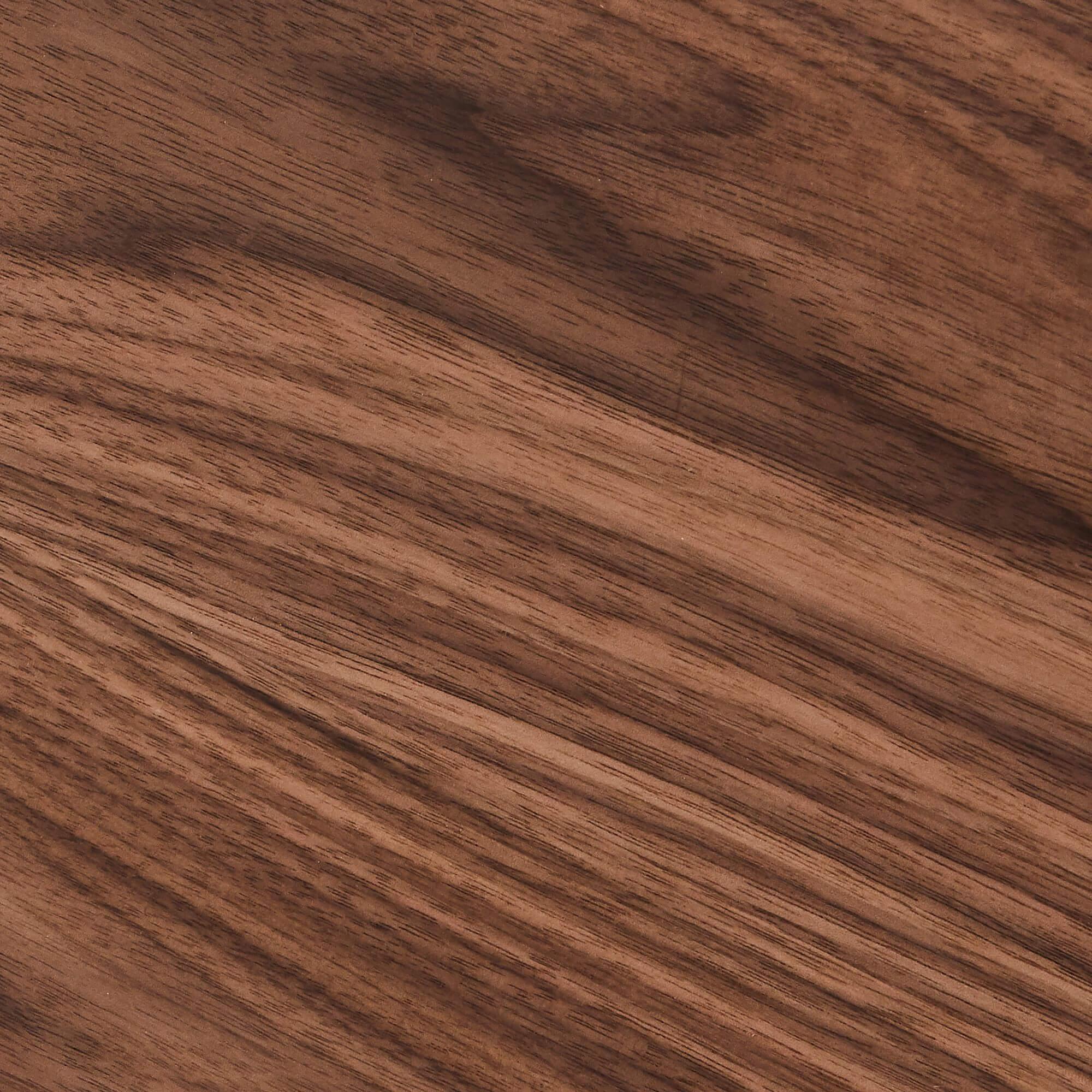 Tokyo Walnut TV Table featuring minimalist design with soft-closing doors and drawer, crafted from American walnut veneer.