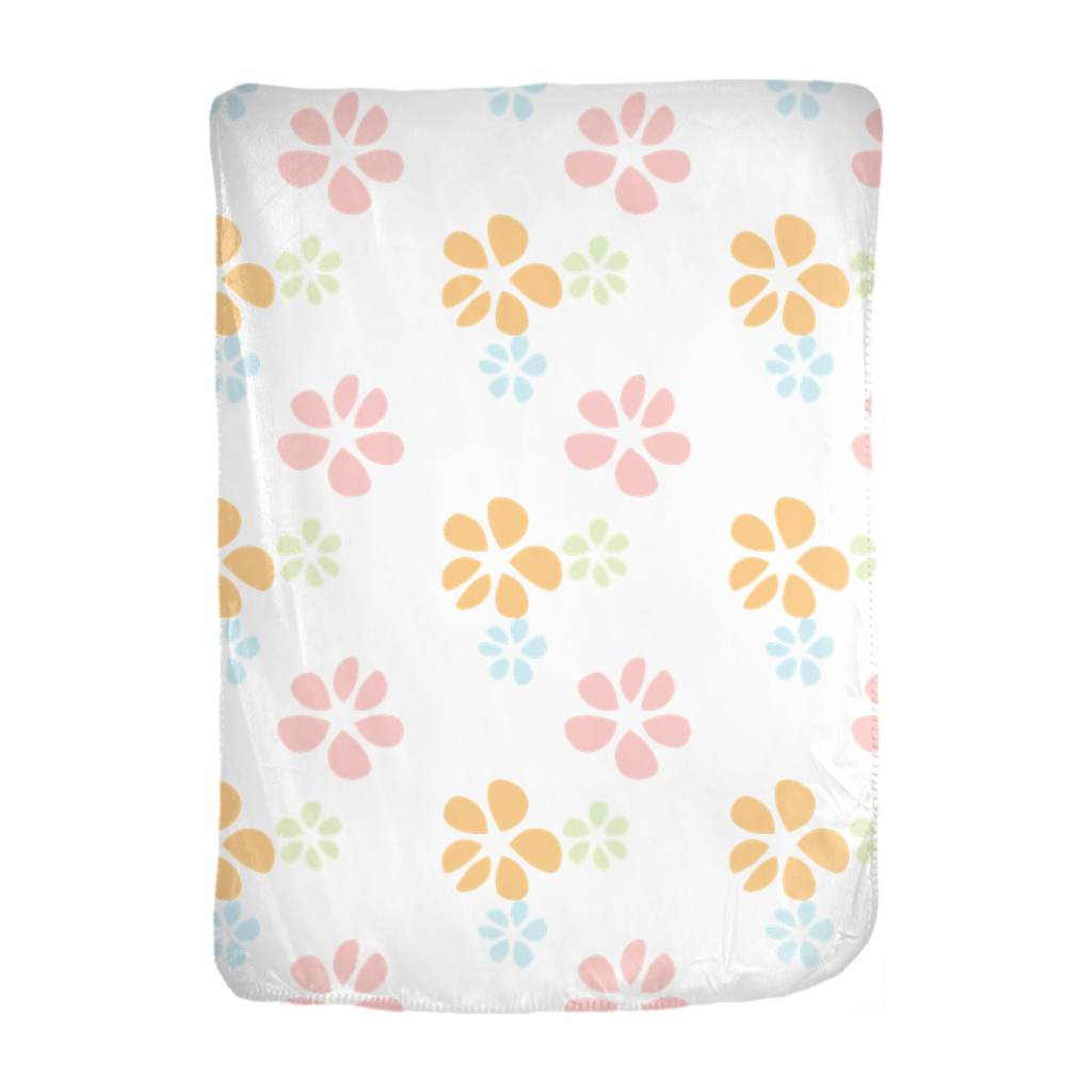 Aloha Oy Minky Blanket in soft velveteen and fleece, showcasing its plush texture and elegant design.