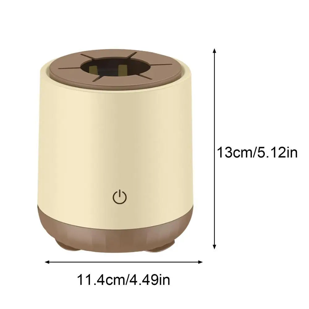 Electric Milk Shaker USB Rechargeable Baby Milk Powder Mixing Rod in a modern kitchen setting, showcasing its sleek design and functionality.