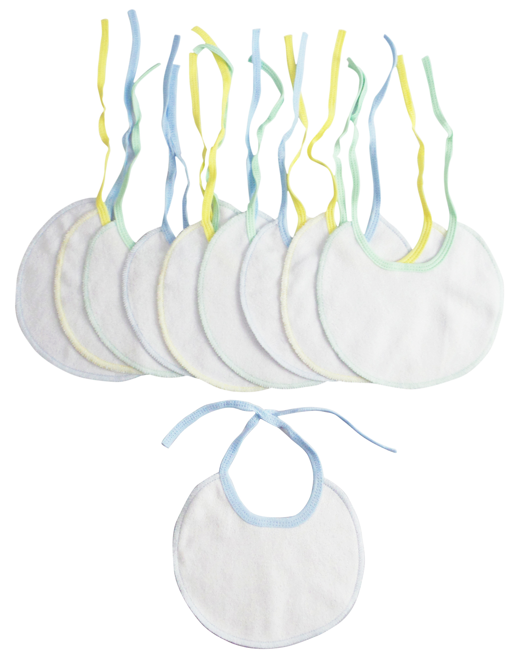 Main Infant Three Piece Bib Set (Pack of 9) image