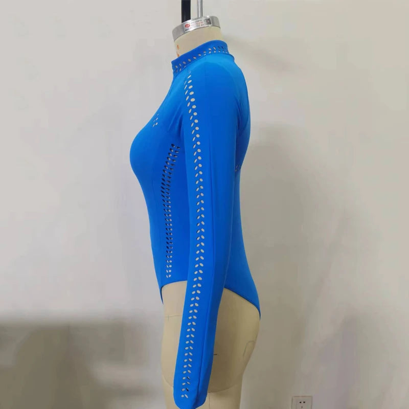 Dolphin one piece swimsuit by Sexikinis Swim, featuring a high waist and padded design, perfect for middle-aged women.