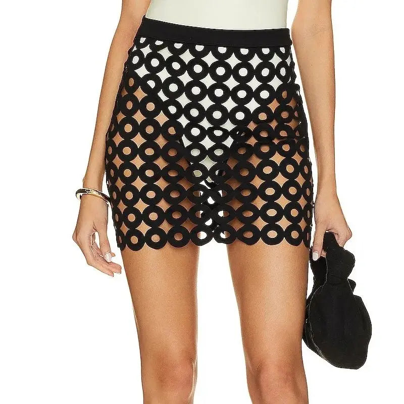 Elegant one piece swimsuit by Sexikinis, featuring a high waist design and wire-free support, perfect for beach outings.