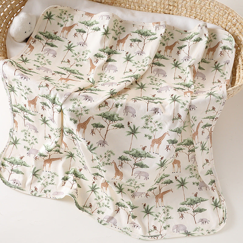 Arrival Baby Blanket featuring a colorful cartoon design, made from pure cotton, suitable for babies and kids.