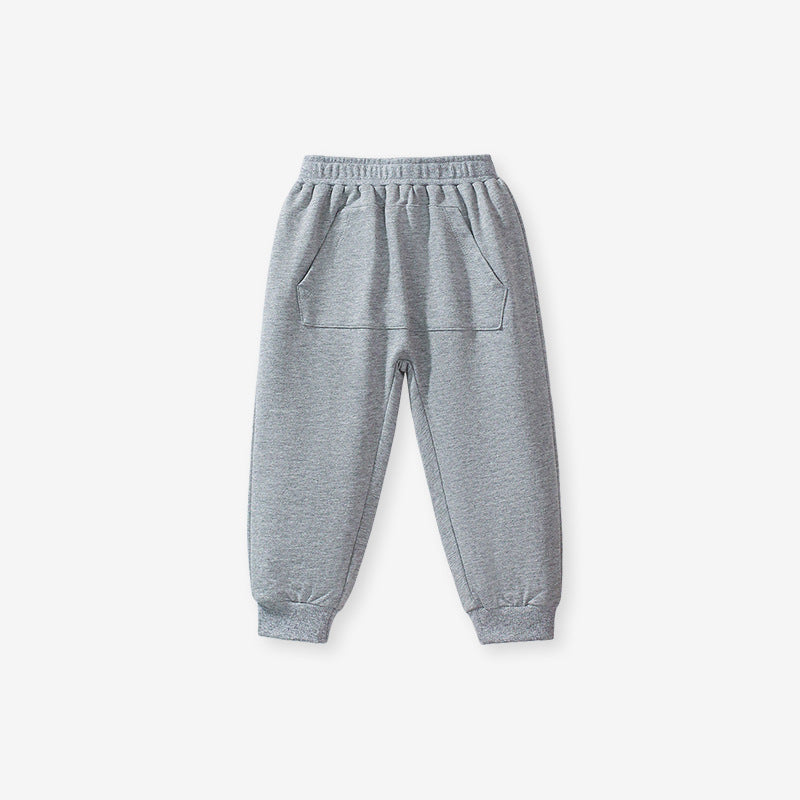 A grey long-sleeve shirt featuring a playful dinosaur print and striped pattern, perfect for boys aged 12 months to 10 years.