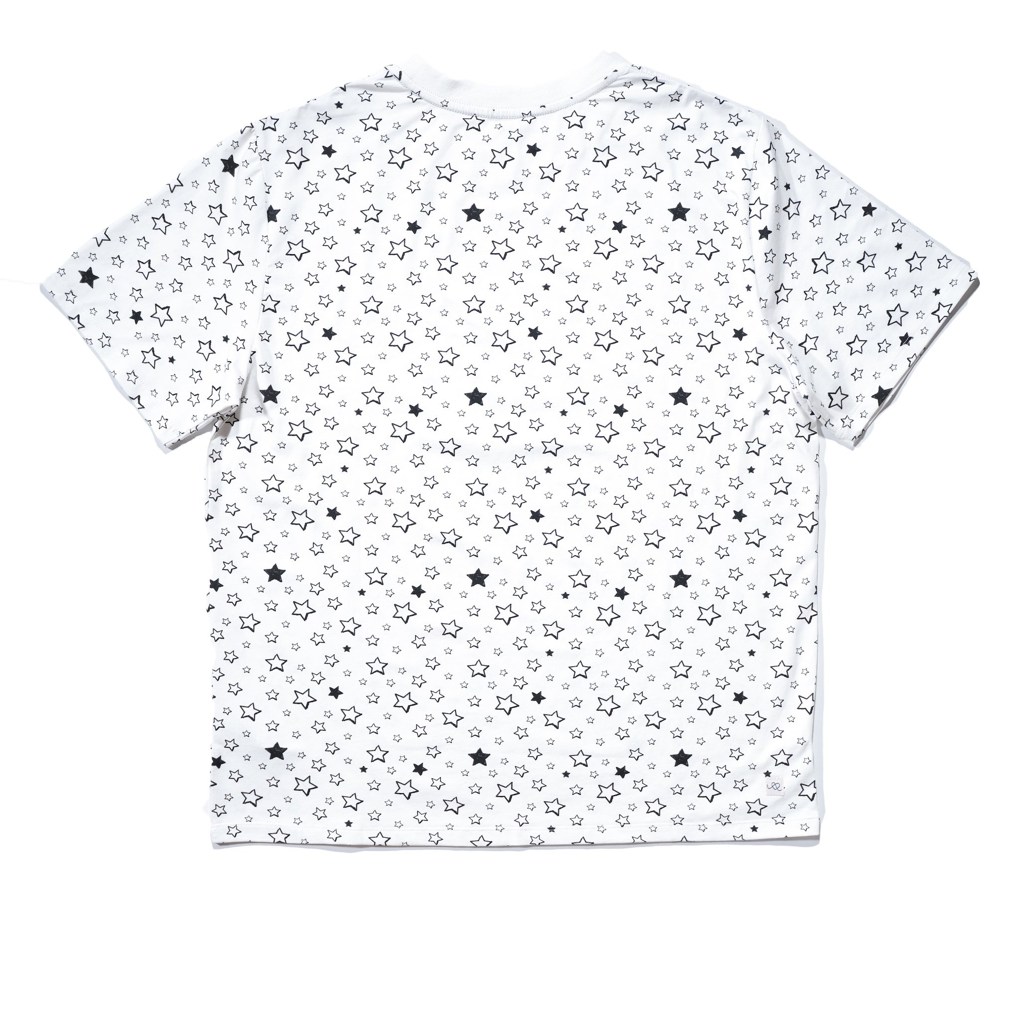 Asher tee in Starry featuring short sleeves and crew neck, made from premium cotton with added stretch.
