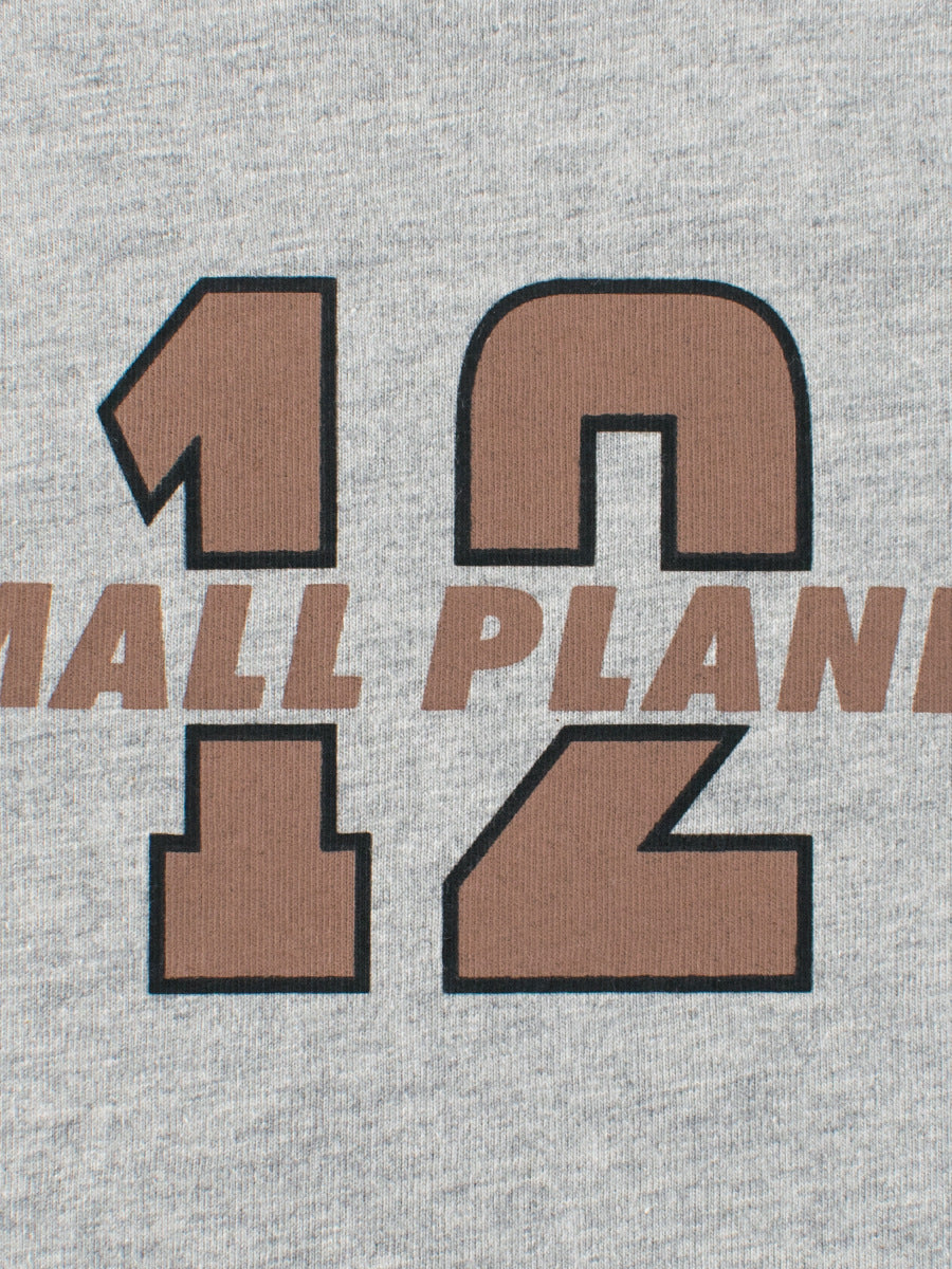 Autumn Baby Boys Letters Print Color Patchwork Long Sleeves Crew Neck shirt in blue, featuring a playful letters design and comfortable fit.