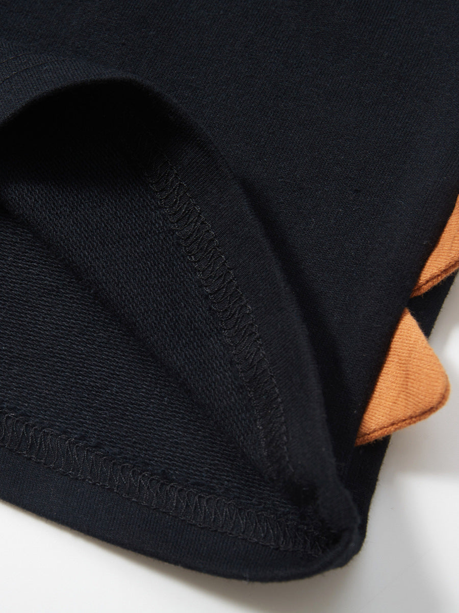 Baby and kids boys dinosaur cartoon short sleeves top and shorts set in white, featuring playful dinosaur graphics, perfect for summer wear.