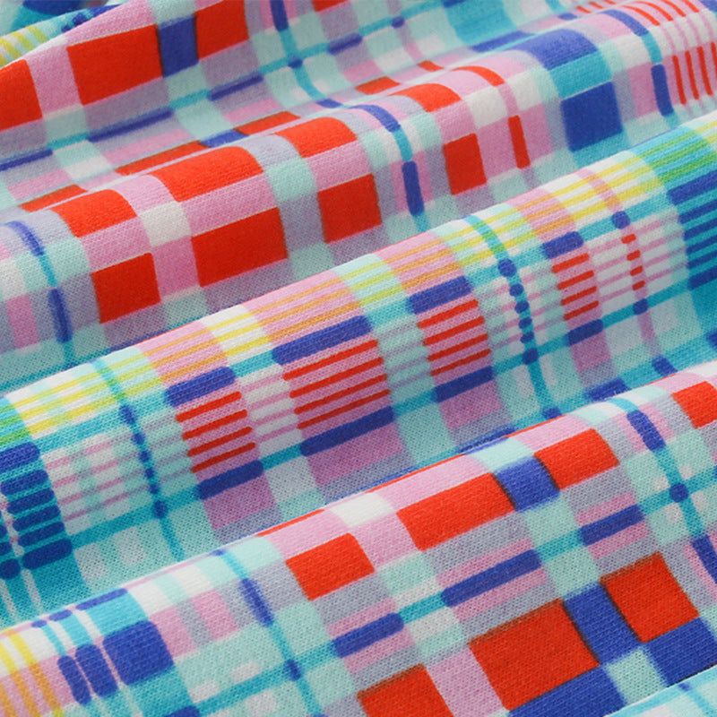 Baby boy summer clothing set featuring a blue crewneck with a playful car print pattern, perfect for warm weather.