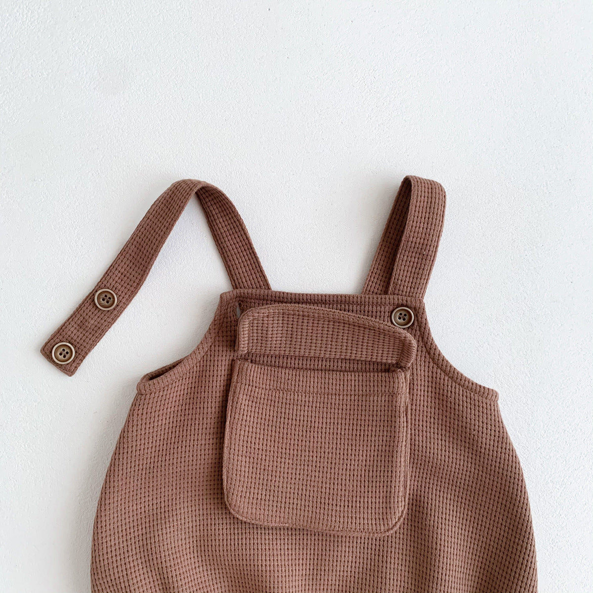 Baby Cartoon Print Tops with Waffle Fabric Strap Onesies Sets in various colors, showcasing vibrant cartoon designs and soft cotton material.