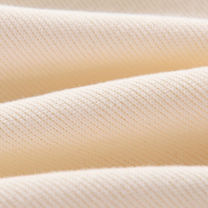 Baby girl hoodie featuring fruit embroidery and ruffle design in purple and apricot corduroy fabric.