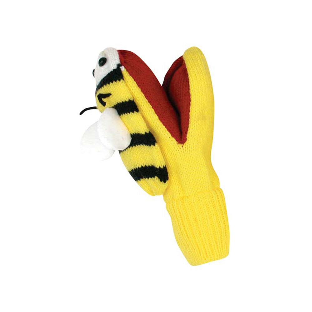 A pair of durable bee gloves designed for beekeeping, featuring a textured grip and elastic cuffs for a secure fit.